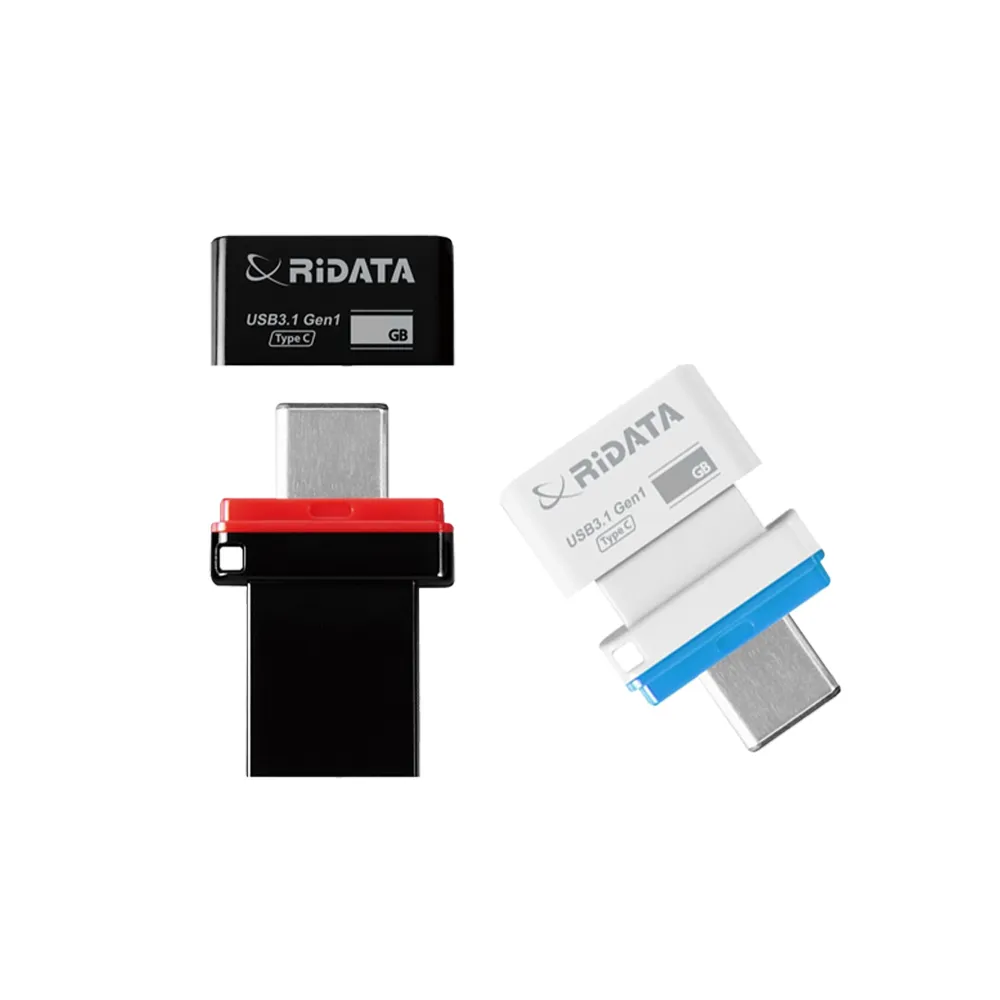 【RiDATA 錸德】HT2 USB3.1 Gen1+TypeC 雙介面隨身碟 64GB