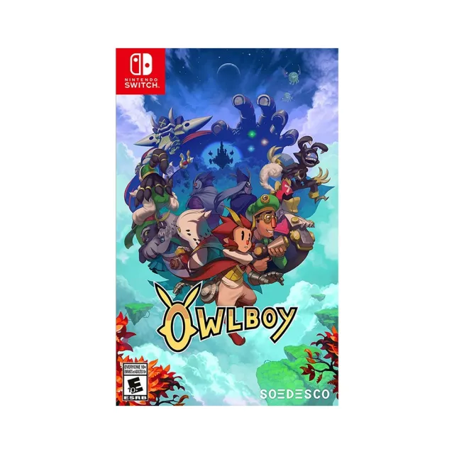 【Nintendo 任天堂】NS Switch 貓頭鷹男孩 中英日文美版(Owlboy)