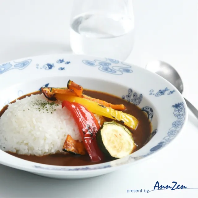 【AnnZen】《natural 69》 日本波佐見燒 Passta皿盤-海裡(日本製 陶圓盤)