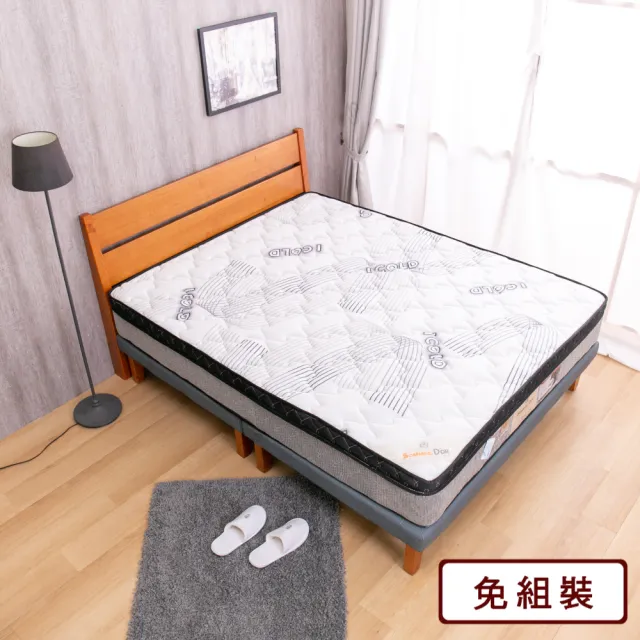 【AS雅司設計】Sommeil Dor 黃金睡眠涼感冰鋒5尺獨立筒床墊