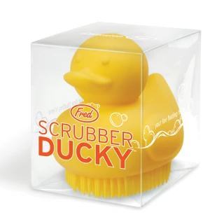【Fred & Friends】Scrubber Ducky(黃色小鴨洗刷刷)