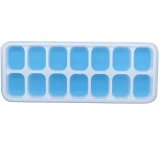 【DaoDi】第二代加大單顆取按壓式製冰盒2入組(附蓋製冰模具 冰塊盒副食品盒)