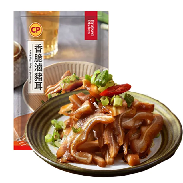 【卜蜂】小菜天王 香脆滷豬耳 超值分享30包組(70g/包_滷味.家常小菜)