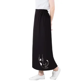 【PEILOU 貝柔】3M吸濕排汗高透氣抗UV遮陽裙-貓日記(夏季末超值組合)