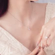【SOPHIA 蘇菲亞珠寶】1.00克拉 F/VVS1 18K金 幸福相擁 鑽石項墜