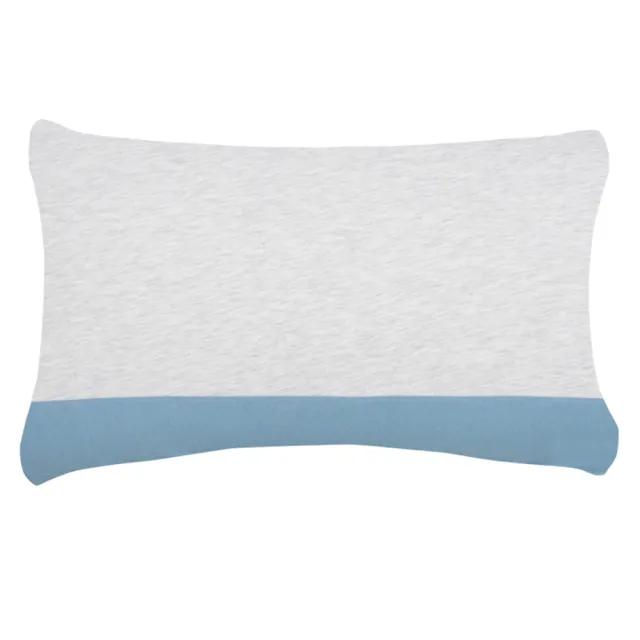 【YVONNE 以旺傢飾】100%美國純棉被套+枕套組-愛在1984 繡球藍(單人)