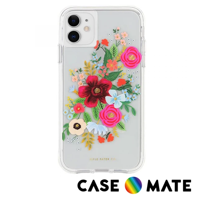 CASE-MATE Rifle Paper Co. 限量聯名款 iPhone 11 防摔手機保護殼 - 玫瑰花束