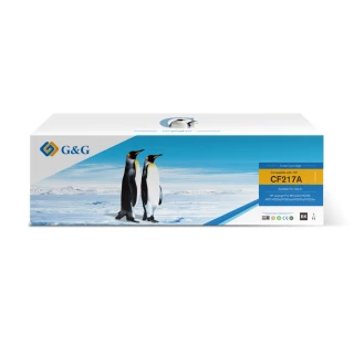 【G&G】for HP 2黑 CF217A/17A 相容碳粉匣(適用 HP LaserJet Pro M102a / M102w / MFP M130a / MFP M130fn)