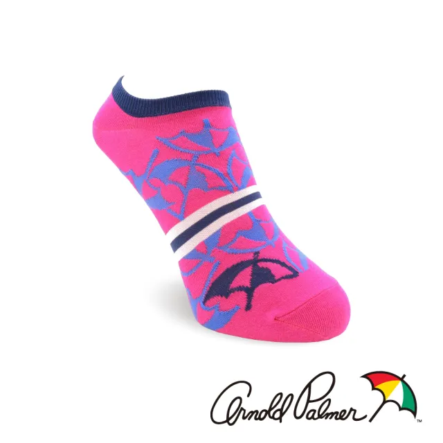 【Arnold Palmer】風格隱形襪-桃紅(船型襪/女襪/隱形襪)