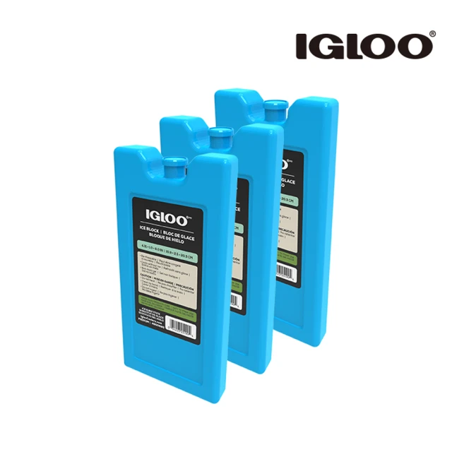 【IGLOO】IgLoo 保冷劑 MAXCOLD 25199 M號 3入一組(保鮮保冷、保冷劑、保冰劑、美國品牌)