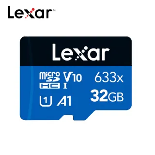 五入組【Lexar 雷克沙】633x microSDHC UHS-I A1 U1 32G記憶卡