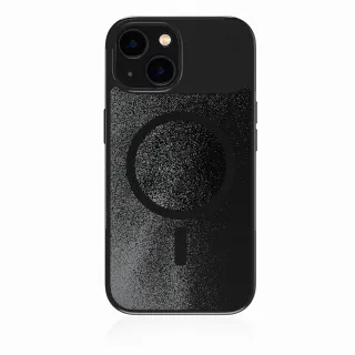 【STM】Relax Sand for iPhone 15 療癒流沙 MagSafe軍規防摔殼(奢華黑)