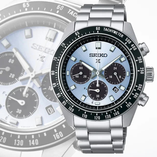 【SEIKO 精工】PROSPEX SpeedTimer太陽能 計時 男錶 石英錶 手錶 雙11 送禮_SK028(SSC935P1/V192-0AH0U)