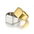 【A MARK】鈦鋼戒指 方塊戒指/潮流時尚方塊光面鈦鋼戒指(3色任選)