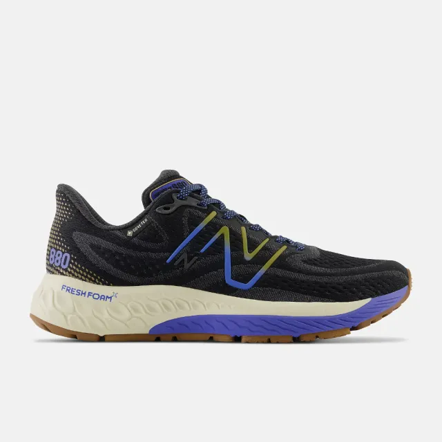 【NEW BALANCE】NB 慢跑鞋 女鞋 運動鞋 防潑水 緩震 黑藍 W880GQ13-D楦