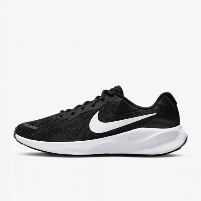 【NIKE 耐吉】慢跑鞋 男鞋 運動鞋 緩震 REVOLUTION 7 黑 FB2207-001(3R3483)