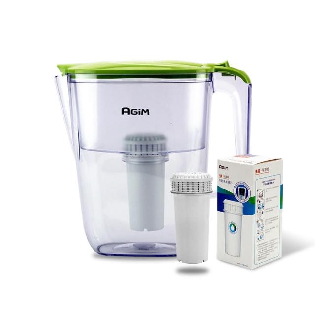 【法國-阿基姆AGiM】生飲級全效型濾水壺濾芯組+1入濾芯(FK-2501+ABS119)