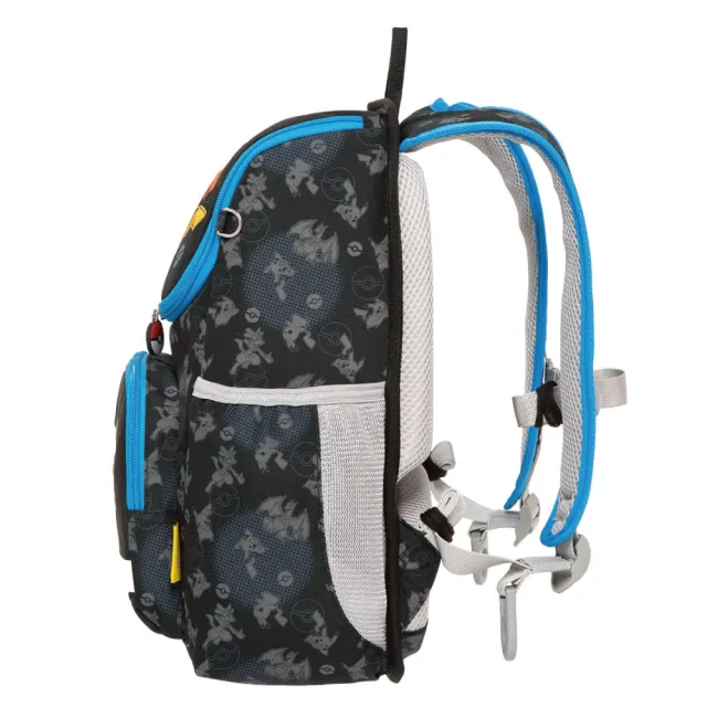 【IMPACT 怡寶】雙11 寶可夢超輕羽量型護脊書包-黑 IMPKM6021BK(身高100-125CM孩童適用)