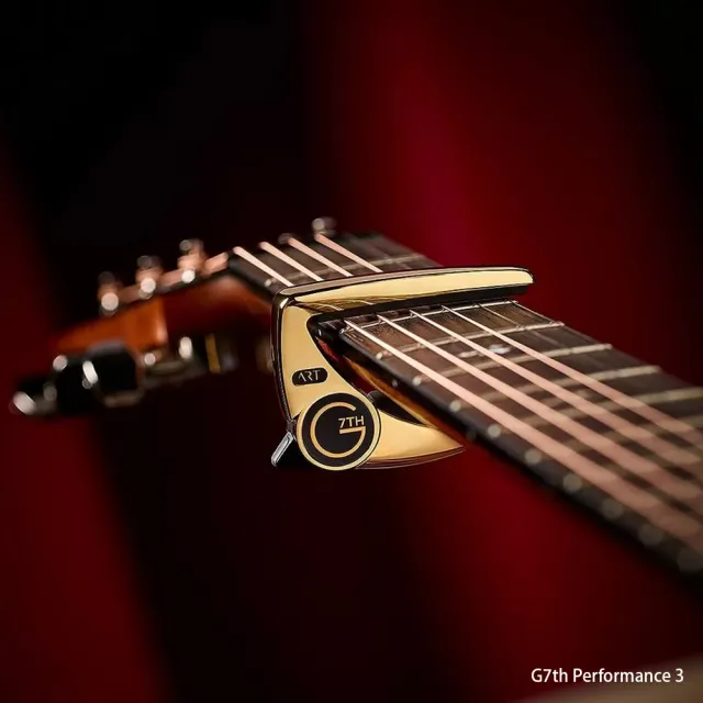 【G7TH】P3-6-GD Performance 3 CAPO 移調夾 油壓式 18K金(民謠吉他 木吉他)