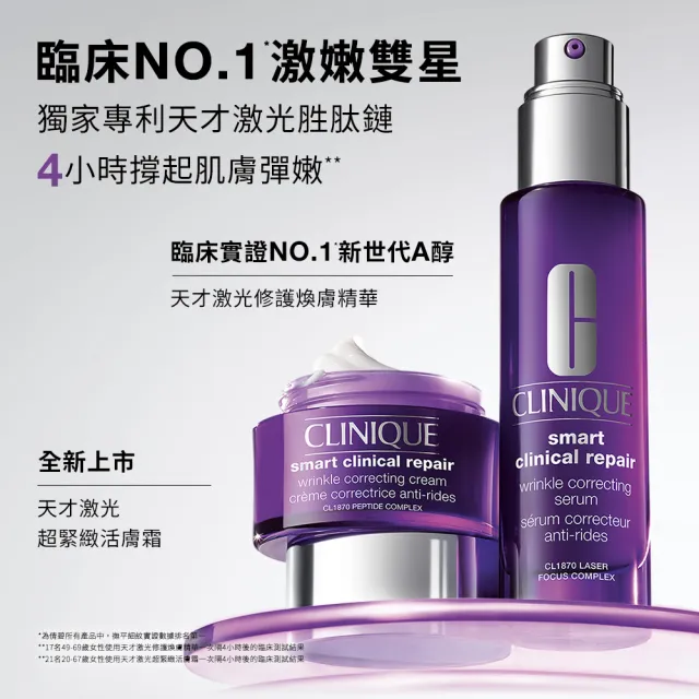 【CLINIQUE 倩碧】天才激光超緊緻活膚霜50ml