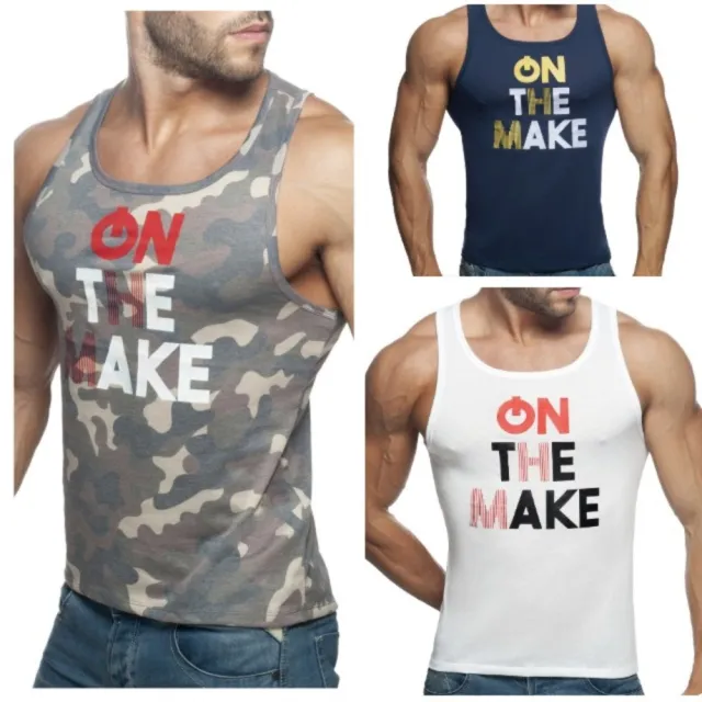 【ADDICTED】時尚坦克背心 AD運動健身背心 AD914