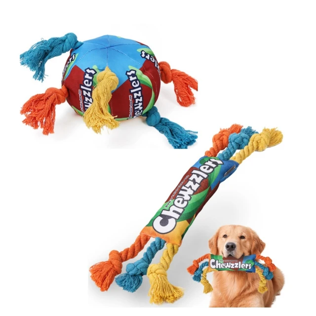 May shop 2入組 寵物絨毛玩具 猴子互動發聲玩具(寵