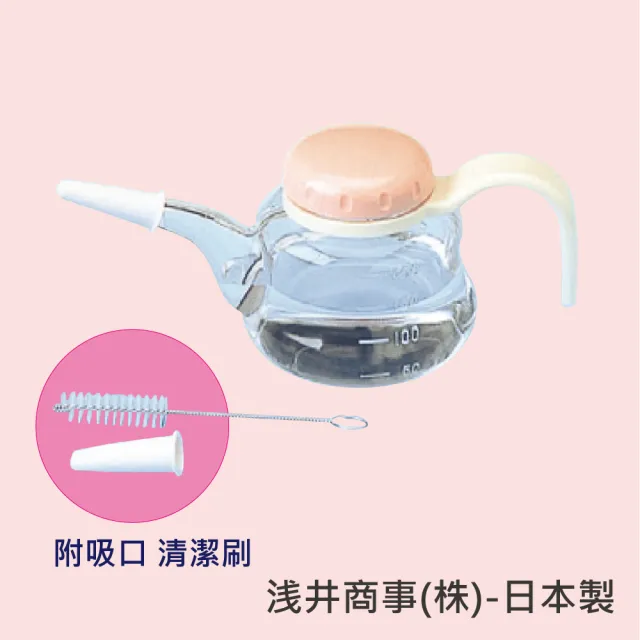 【感恩使者】吸食瓶 E0078 -1個入 附2款吸口(耐摔、耐熱、可旋轉大把手-日本製)