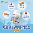 【Herbmax 大荷生研】日本兒童魚油膠囊 1入瓶裝(90粒/瓶 日本水產魚油+日本進口可咀嚼式膠囊)