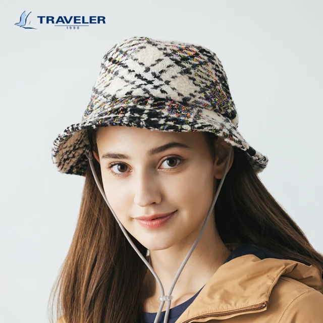 TRAVELER 旅行者 女款保暖漁夫帽＿232AE509(保暖/漁夫帽)