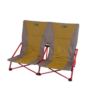 【NUIT 努特】遊樂園 雙人低腳椅 高背椅雙人椅情人椅對對椅露營椅戶外椅樂芙椅(NTC125)