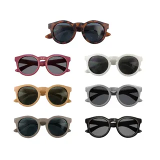 【eYeFans】兒童UV400太陽眼鏡-黑色(高彈性橡膠、安全鏡片、兒童墨鏡、親子墨鏡、嬰幼兒太陽眼鏡)