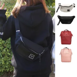 【WHOSE BAG】交換禮物 買一送一★正韓輕便帆布女斜背包胸包(女側背包 運動包 女後背包 筆電 