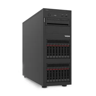 【Lenovo】E-2324G 四核高階雙電源伺服器(ST250 V2/E-2324G/128G/4TBX4HDD+2TSSD/450WX2/2022STD)