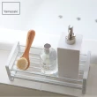 【YAMAZAKI】MIST瓶罐小物收納單層架-白(浴室收納/廚房收納)