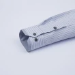 【ROBERTA 諾貝達】台灣製 吸濕排汗 修身版 觸感細緻長袖襯衫(灰)