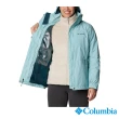 【Columbia 哥倫比亞 官方旗艦】女款-Bugaboo™Omni-TechOT防水鋁點保暖兩件式外套-海水綠(UWR09190SE/HF)