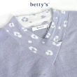 【betty’s 貝蒂思】V領點點豹紋長袖針織上衣(共二色)