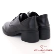 【CUMAR】綁帶深口兩穿式粗跟鞋(黑色)