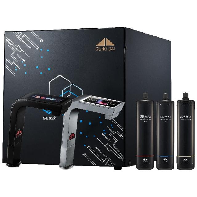 【GUNG DAI 宮黛】全功能智慧氣泡水三溫飲水機 GD SODA(搭配宮黛三道淨水設備)