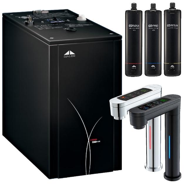 【GUNG DAI 宮黛】觸控式櫥下型雙溫飲水機 GD-600(搭配宮黛三道淨水設備)