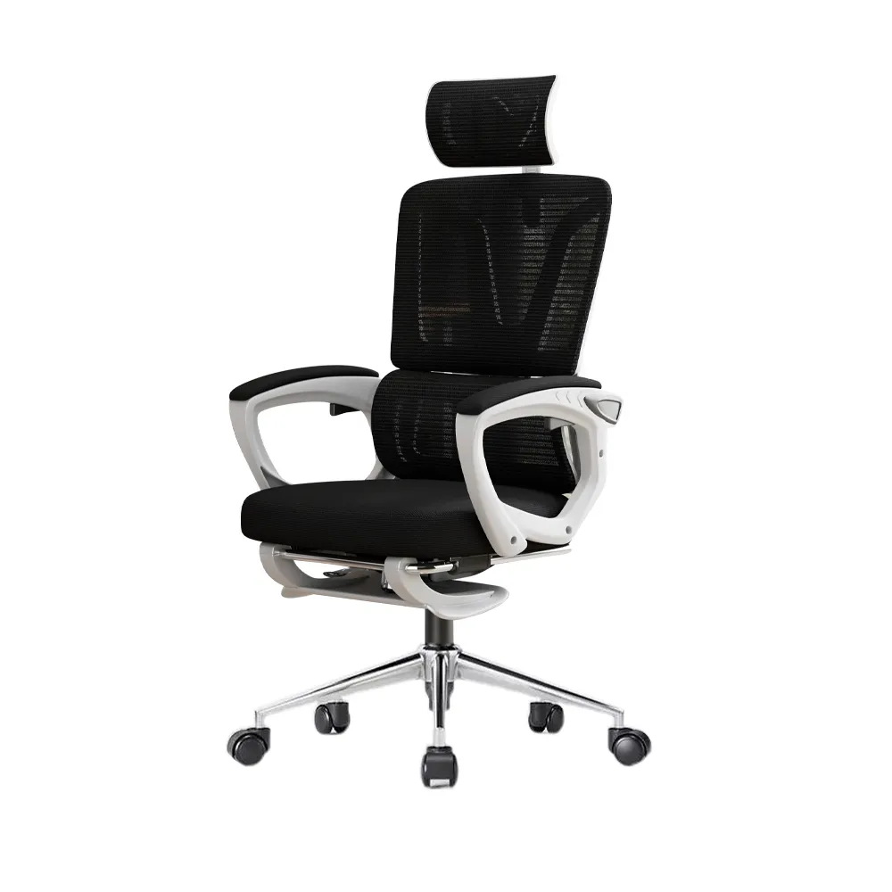 【木馬特實驗室】9X挺腰坐躺兩用高背鈦鋼工學椅(升降椅 辦公椅 書桌椅 電腦椅子 高背椅)