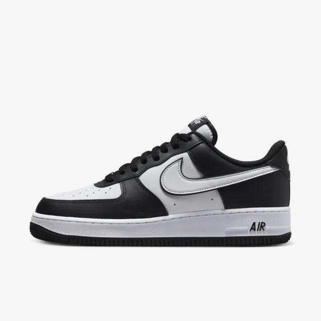 【NIKE 耐吉】Air Force 1 07 男 休閒鞋 運動 經典 AF1 熊貓 鐵牌 穿搭 黑白(DV0788-001)