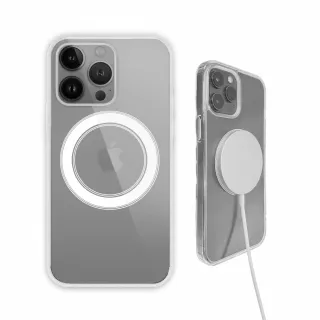 【Timo】iPhone 16e/16/15/13/12/11/7+/8+ 系列任選 MagSafe磁吸防摔透明手機殼