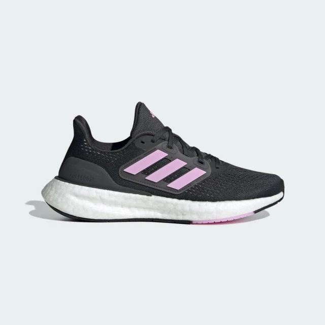 adidas 愛迪達 Pureboost 23 W 女 慢跑鞋 運動 路跑 訓練 跑鞋 緩震 耐磨 透氣 黑粉(IF2386)