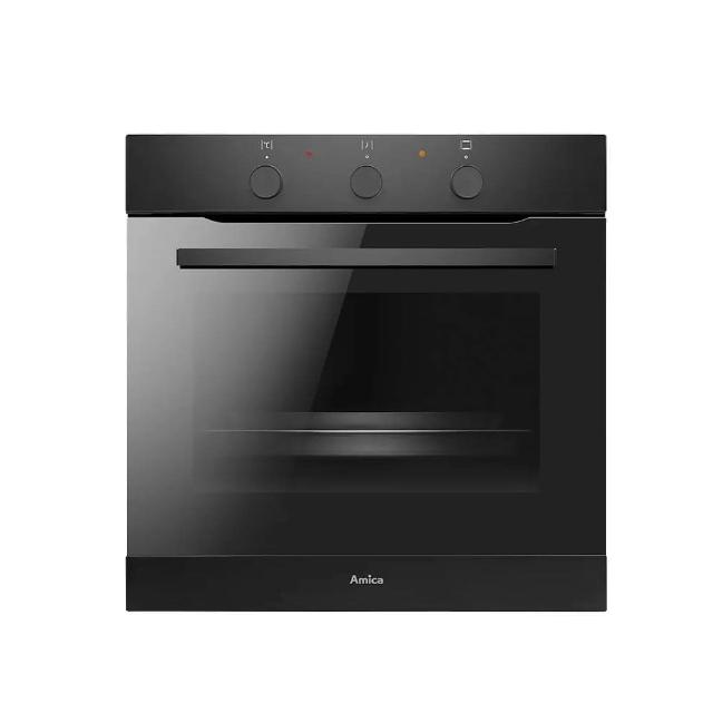 Amica XMS-800MB 烘焙烤箱，來自波蘭原裝製造，容量達40L以上，內部採用耐用不鏽鋼材質，具備專業烘焙功能。尺寸為高595mm/寬595mm/深570mm，安裝尺寸高590mm/寬560mm/深560mm。支援220V/60Hz電壓，消耗功率1500W以上，提供1年保固，並取得BSMI許可字號R74158。適閤家庭烘焙愛好者，高效能與耐用設計一體。