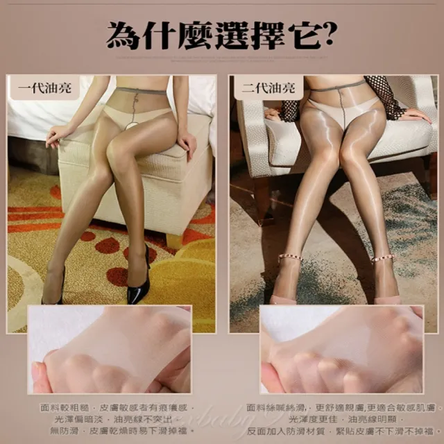 【sexbaby99】新二代顯瘦閃亮3D柔滑性感全透明絲襪 褲襪-前後開檔-白(襪子_絲襪_情趣絲襪_褲襪_開襠絲襪)