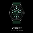 【CITIZEN 星辰】PROMASTER NY012系列 酷色潛水機械錶-森林綠41mm(NY0121-09X)