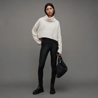 【ALLSAINTS】AKIRA 高領喀什米爾羊毛針織上衣IVORY WHITE WK098Z(舒適版型)