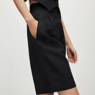 【ALLSAINTS】PETRA 高腰西裝短褲Black WT005Y(舒適版型)