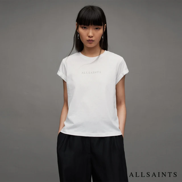 ALLSAINTS ANNA SPARKLE 短袖T恤Optic White(常規版型)